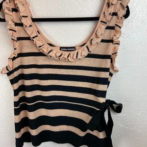 Sonia Rykiel  Linen Cotton  Tank Top